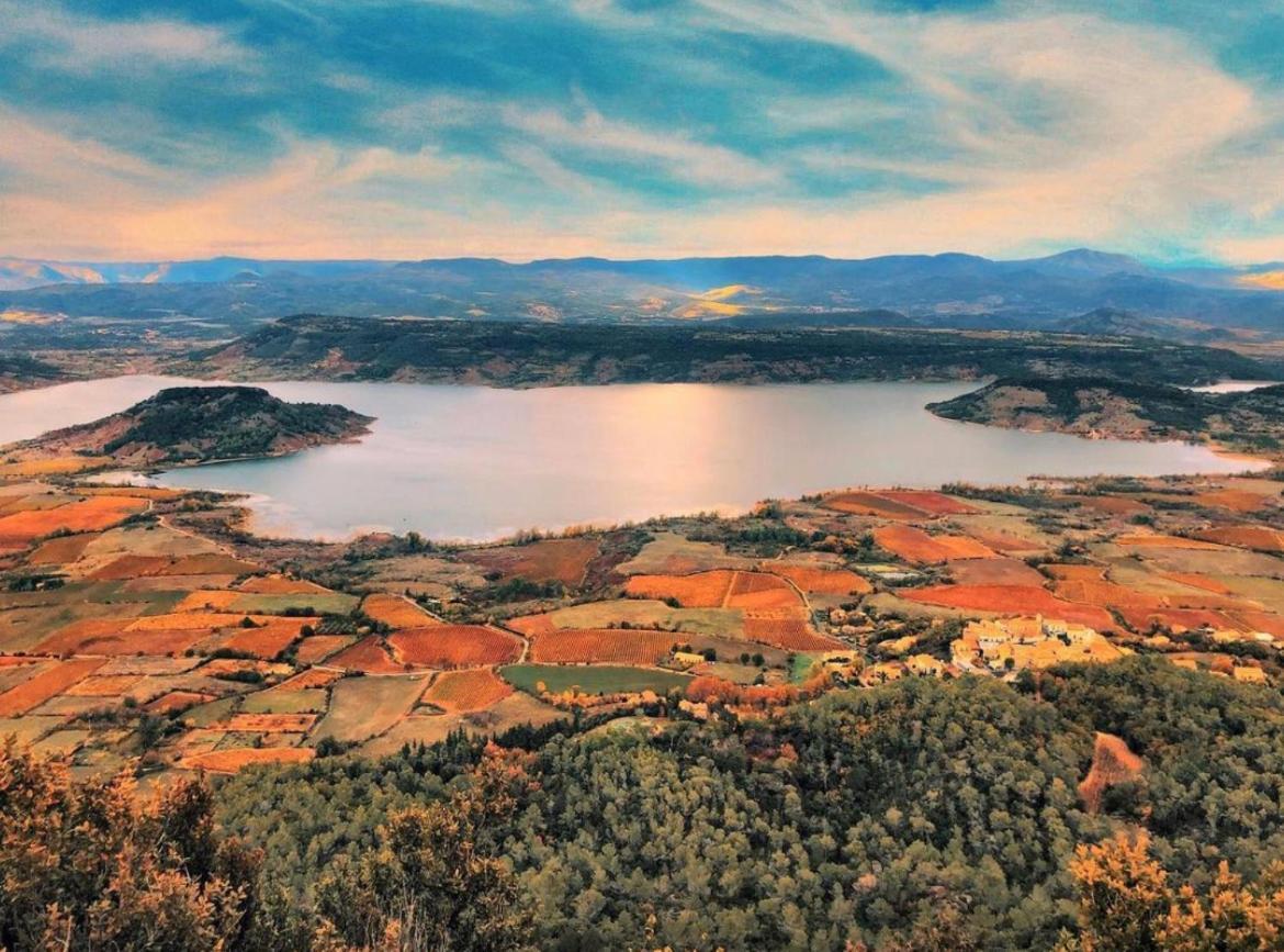 Bungalow Les Ruffes Du Salagou Clermont-lʼHérault Esterno foto